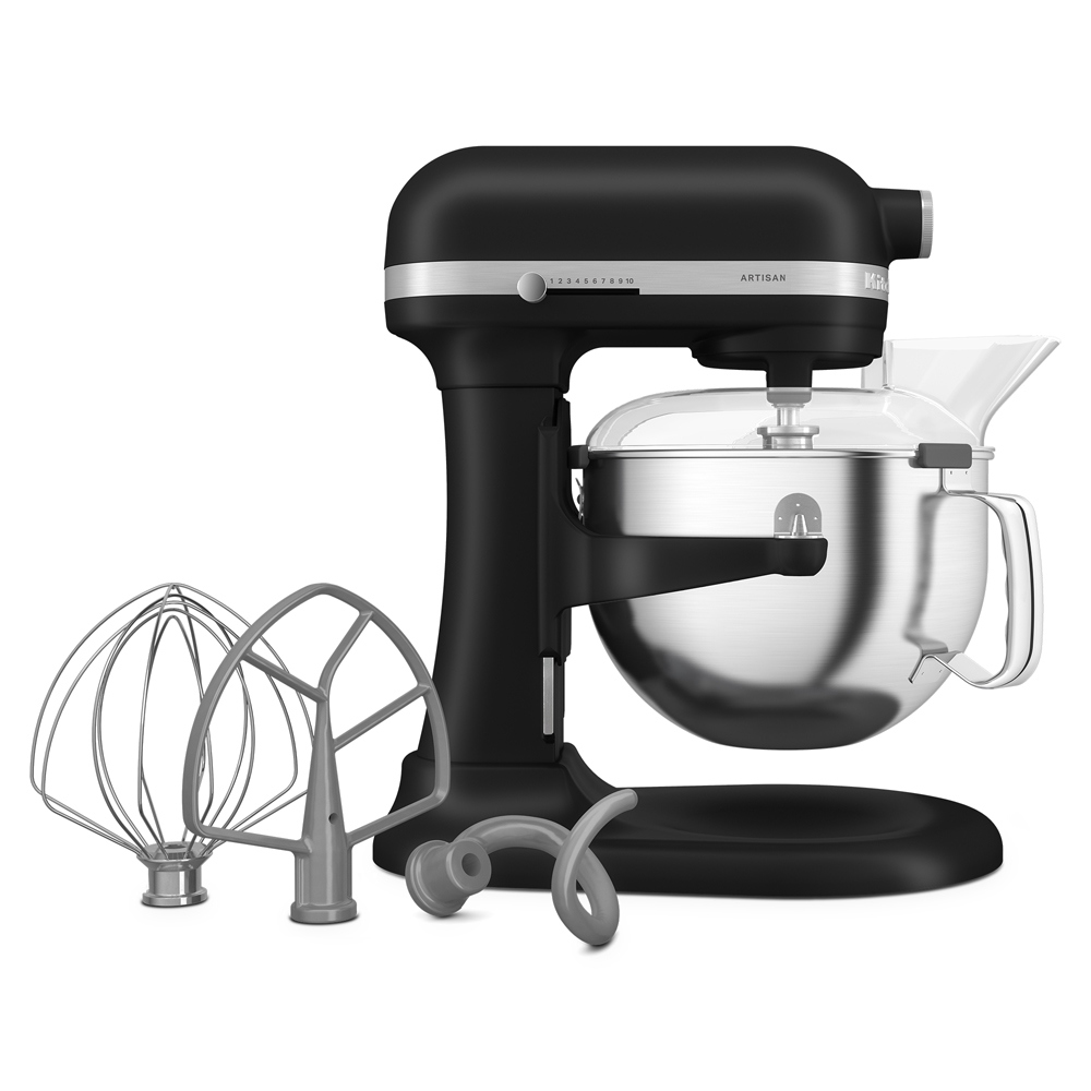 Kitchenaid artisan 5 qt deals stand mixer matte black